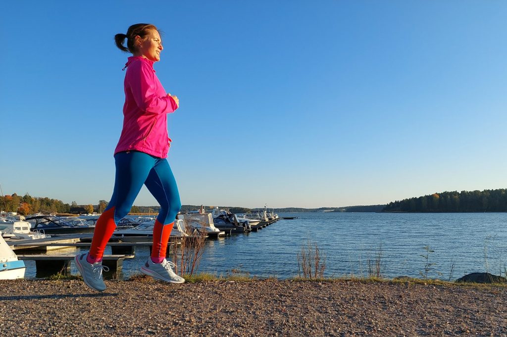 en vecka med mindre träning