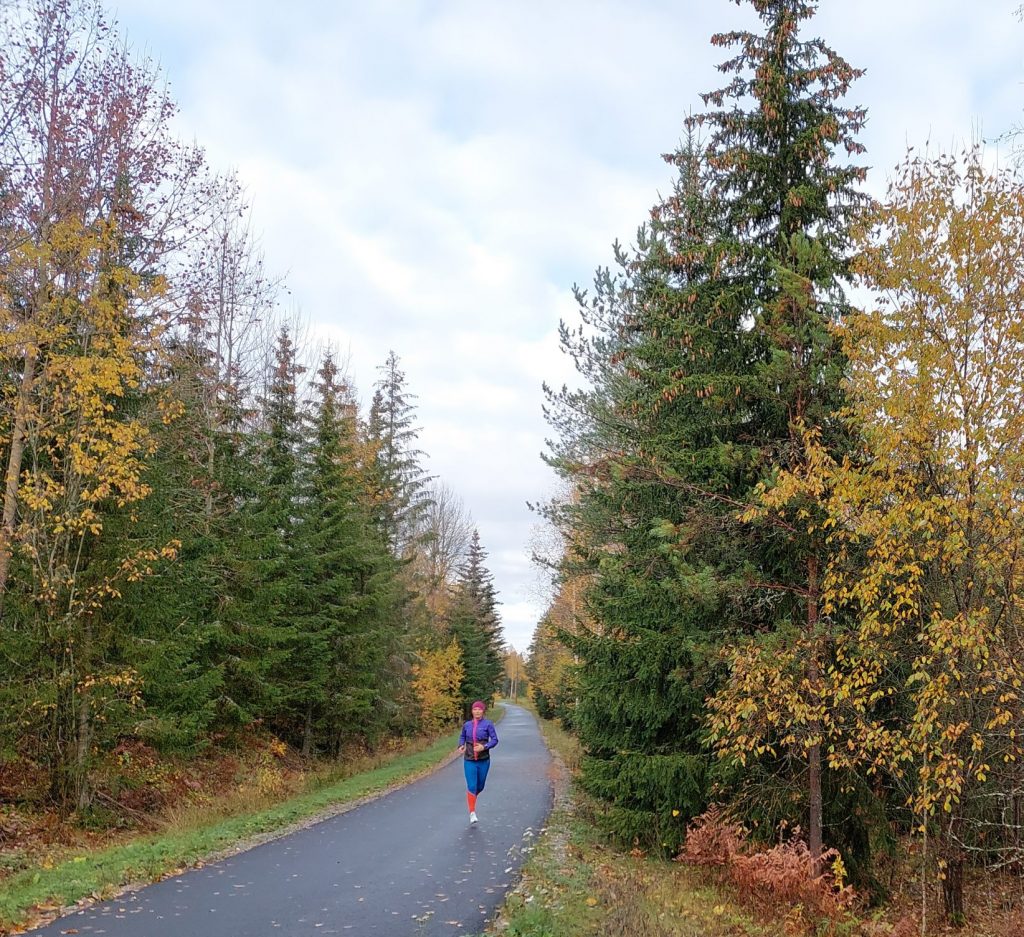 jag vill springa tjugo kilometer