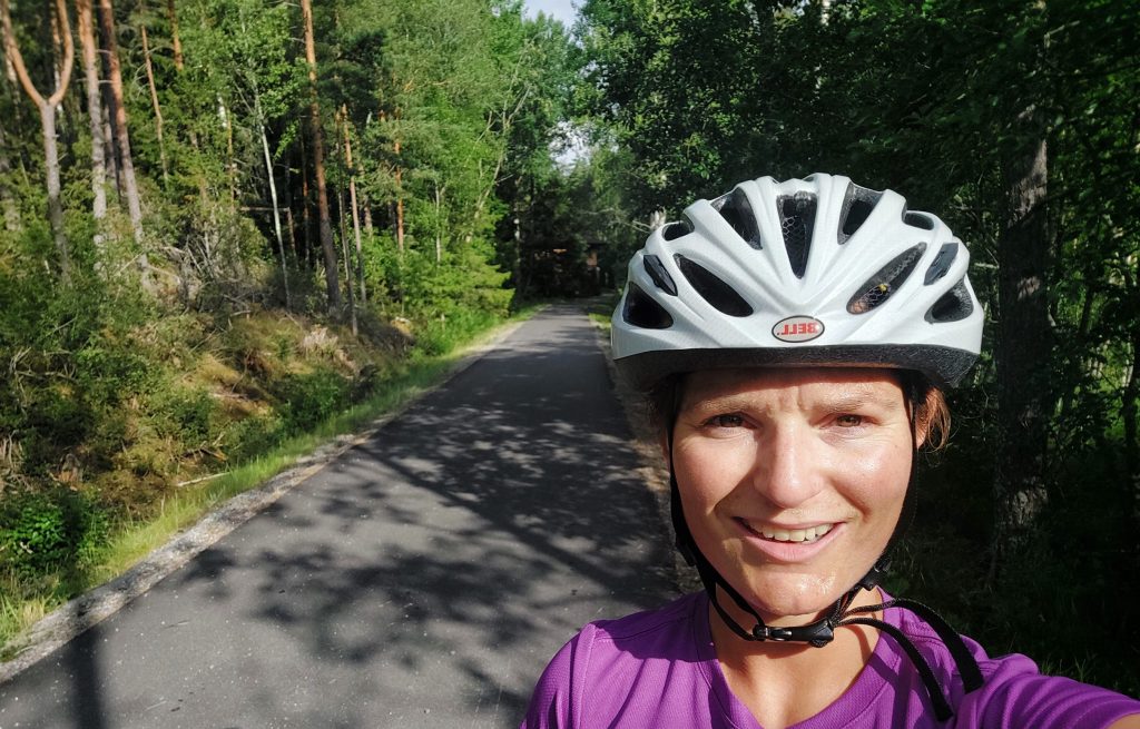 inget självförtroende i cyklingen